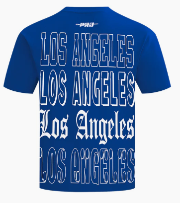 Pro Standard MLB LOS ANGELES DODGERS BILLBOARD  DROP SHOULDER TEE