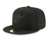 Florida Marlins 59FIFTY Cooperstown Black/Black