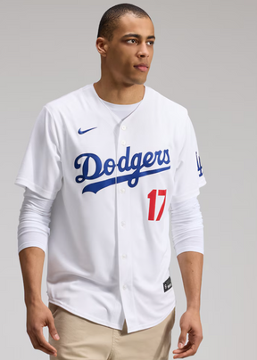Men's Los Angeles Dodgers Shohei Ohtani Nike White Home Stadium Jersey