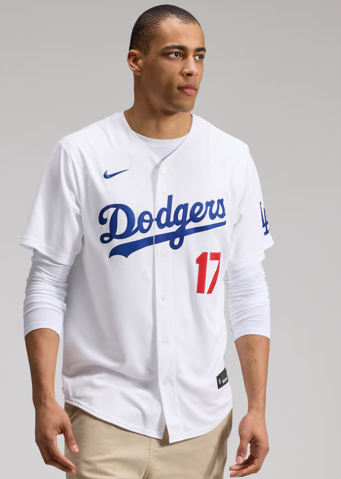 Men's Los Angeles Dodgers Shohei Ohtani Nike White Home Stadium Jersey