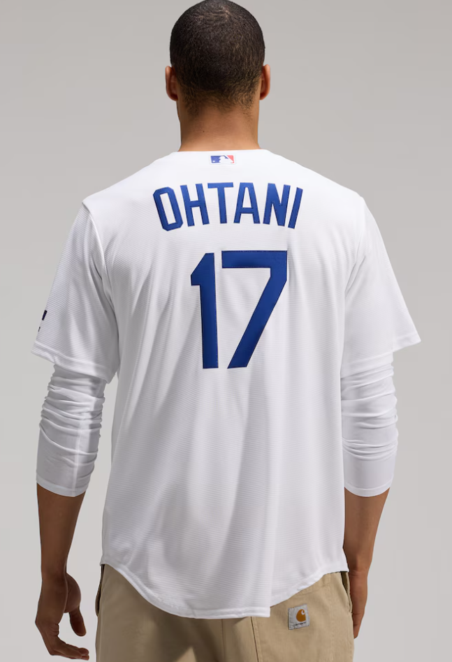Men's Los Angeles Dodgers Shohei Ohtani Nike White Home Stadium Jersey