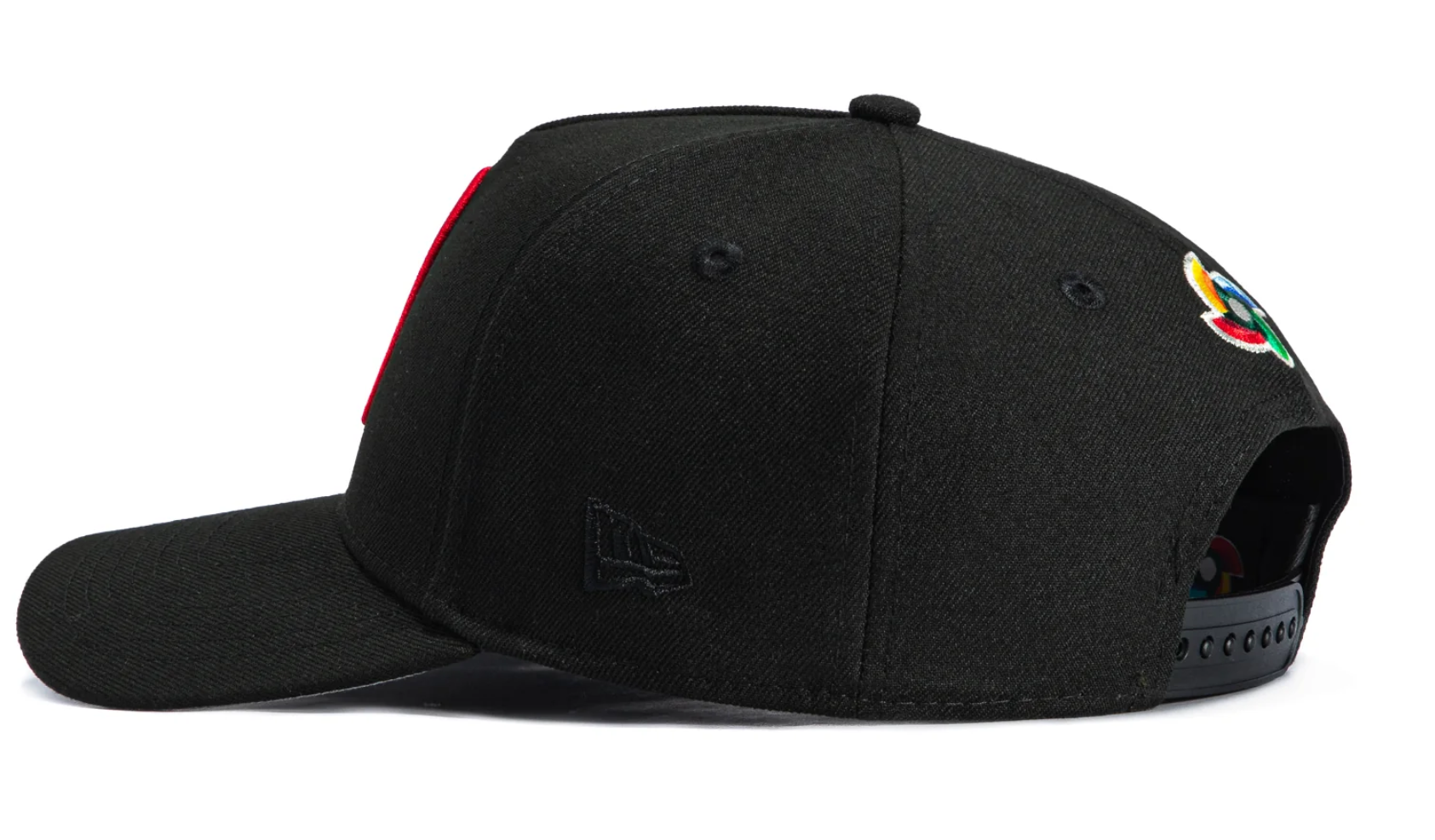 NEW ERA 9FORTY A-FRAME MEXICO WORLD BASEBALL CLASSIC MEXICO BIG FLAG PATCH SNAPBACK HAT
