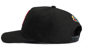 NEW ERA 9FORTY A-FRAME MEXICO WORLD BASEBALL CLASSIC MEXICO BIG FLAG PATCH SNAPBACK HAT