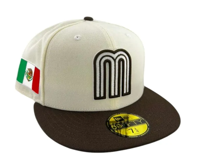 New Era® 59FIFTY Team Mexico Ivory and Brown 2026 World Baseball Classic