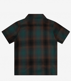 Kids Cal Top 2000 Short Sleeve Plaid Shirt – Sizes 8-14