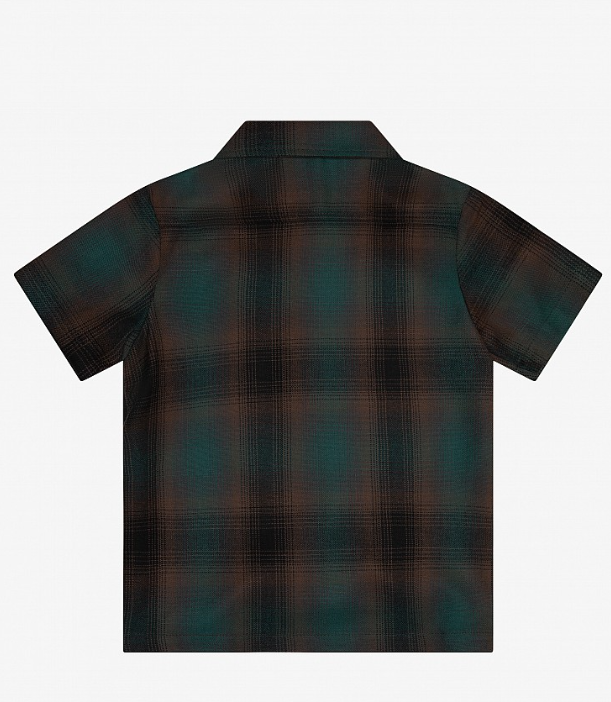 Kids Cal Top 2000 Short Sleeve Plaid Shirt – Sizes 8-14