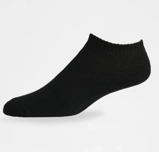 KNOCKER MEN'S no show Blk Socks 10-13