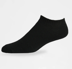 KNOCKER MEN'S no show Blk Socks 9-11