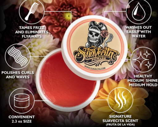 Suavecita Pomade for Women – Medium Hold
