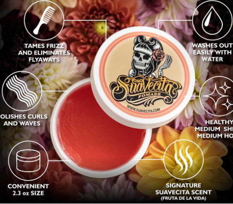 Suavecita Pomade for Women – Medium Hold