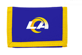 LA Rams Tri-Fold Velcro Wallet