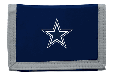 Cowboys Tri-Fold Velcro Wallet