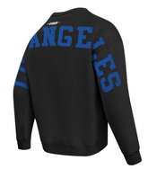 Pro Standard LA Dodgers Wingspan Crew Pullover - Black