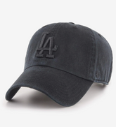 47 Brand LOS ANGELES DODGERS CLEAN UP - Black/Black