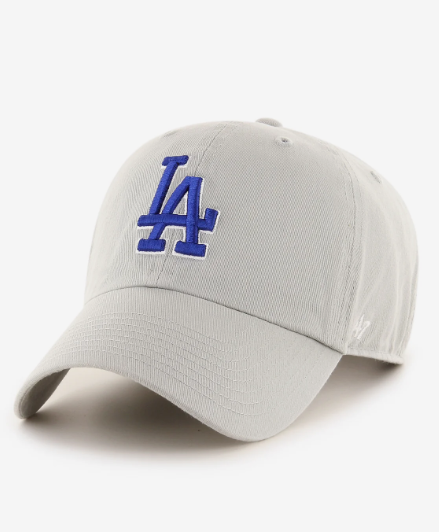 47 Brand LOS ANGELES DODGERS CLEAN UP - GREY