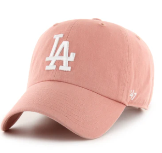 47 Brand LOS ANGELES DODGERS CLEAN UP - SEDONA PINK