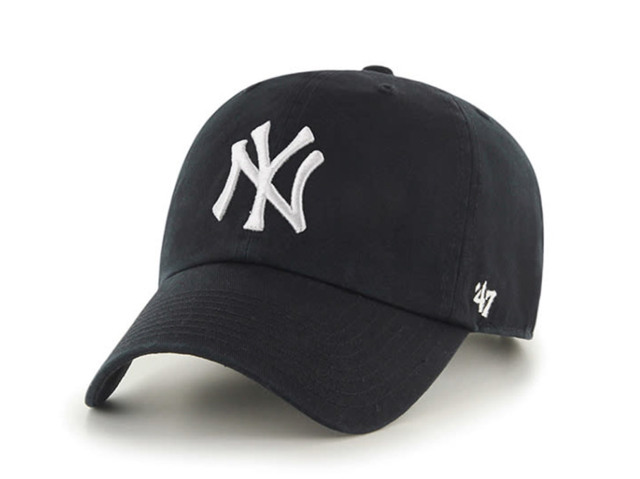 47 Brand NEW YORK YANKEES CLEAN UP -BLACK