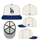 New Era Los Angeles Dodgers 2-Tone Ivory/Royal