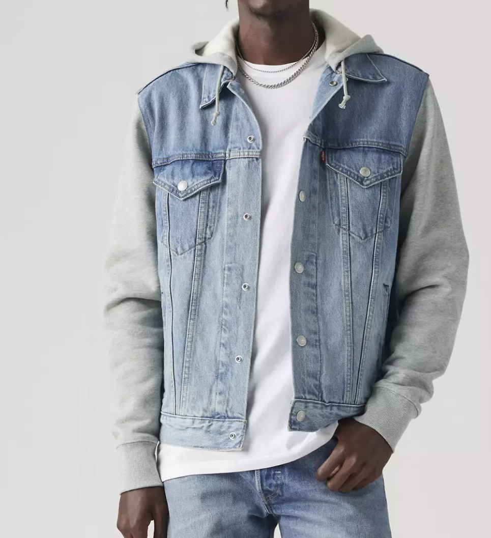Levis Hybrid Hoodie Trucker Jacket