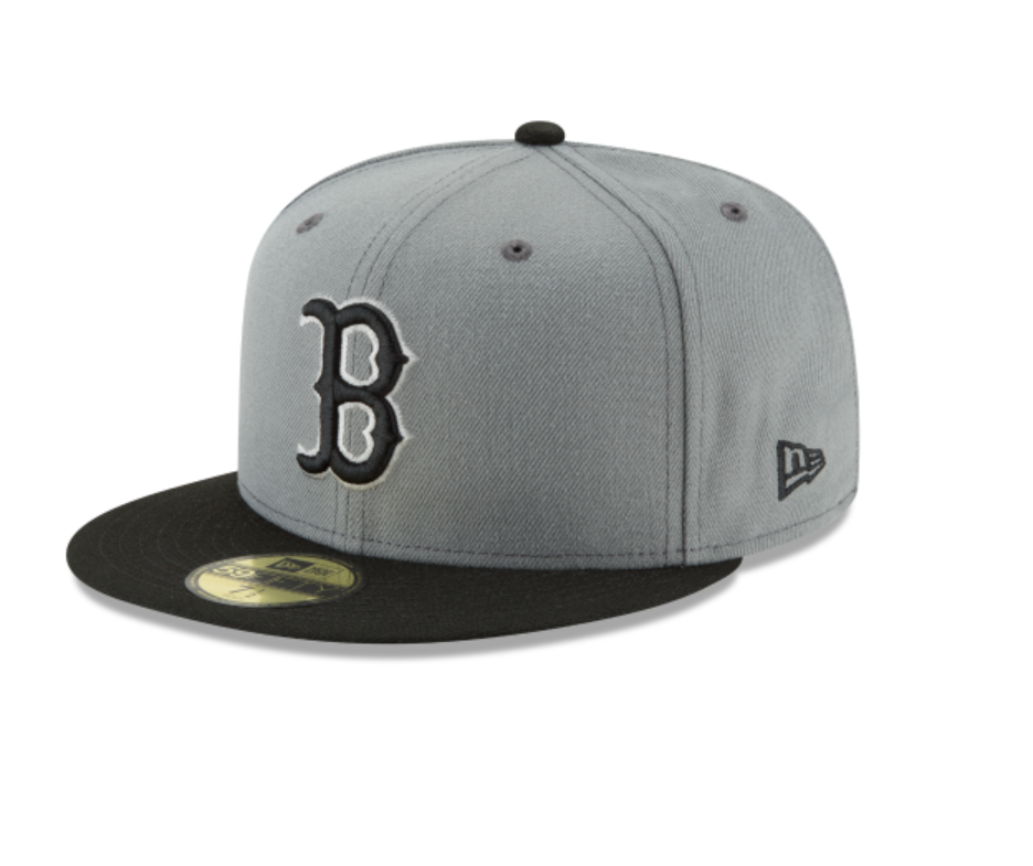NEW ERA 59FIFTY  BOSTON RED SOX 2-TONED GREY/BLACK