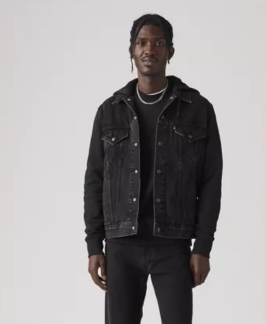 Levis Hybrid Hoodie Trucker Jacket
