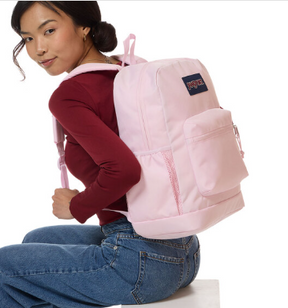 Jansport | Cross Town Plus Backpack Ice Pink