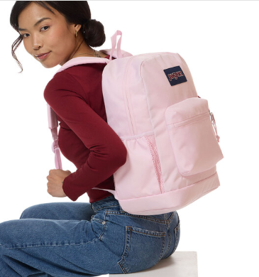 Jansport | Cross Town Plus Backpack Ice Pink