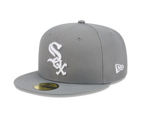 NEW ERA 59FIFTY WHITE SOX GREY 60956011