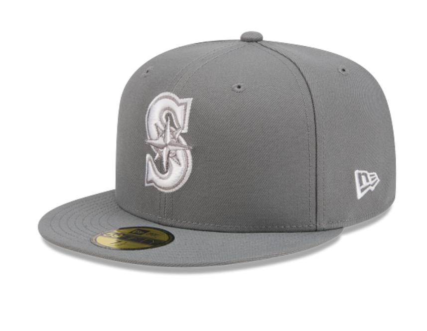 New Era Seattle Mariners 59FIFTY Grey 60956005