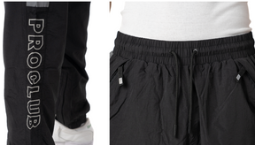 Pro Club Men's Full Court Windbreaker Pants Water