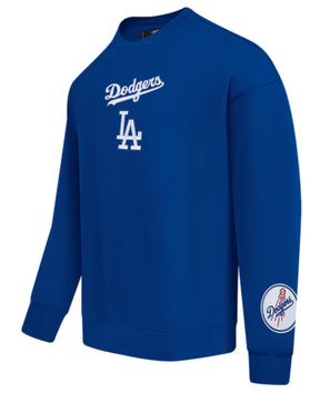Pro Standard LA Dodgers Wingspan Crew Pullover - Dodger Blue