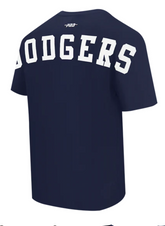 Pro Standard MLB LOS ANGELES DODGERS WINGSPAN MEN'S CJ DROP SHOULDER TEE
