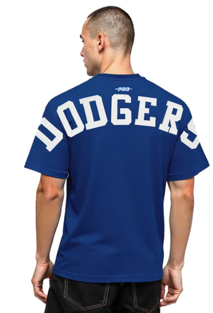 Pro Standard MLB LOS ANGELES DODGERS WINGSPAN MEN'S CJ DROP SHOULDER TEE