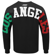 Pro Standard LA Dodgers Mexico Wingspan Crew Pullover - Black