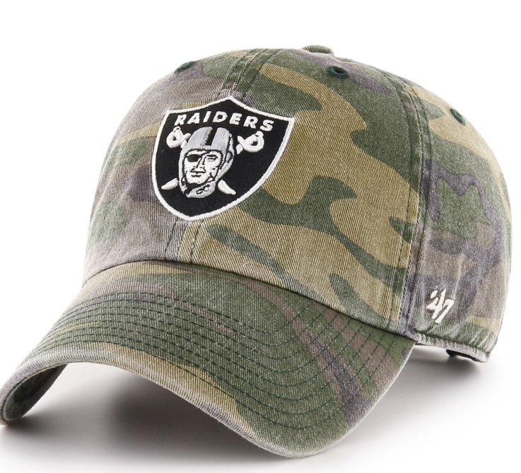 47 Brand Raiders CLEAN UP - Camo