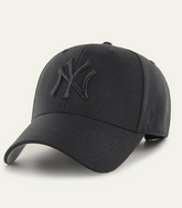 47 Brand NEW YORK YANKEES MVP BLACK/BLACK