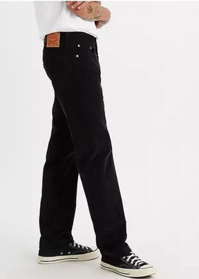 505-1396 Regular Fit Men's Corduroy Jeans -Black