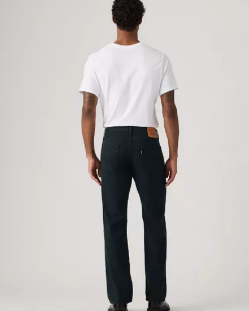 505-3478 Regular Fit Men's Stretch Jeans -Black