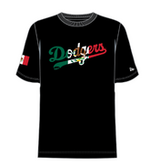 New Era Mexico Los Angeles Dodgers Tee-Black 14886148