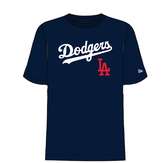 New Era Los Angeles Dodgers Tee-Blue 14877137