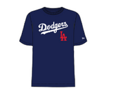New Era Los Angeles Dodgers Tee-Royal 14877634