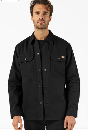 Dickies Woven Duck Jacket A879N-BLK