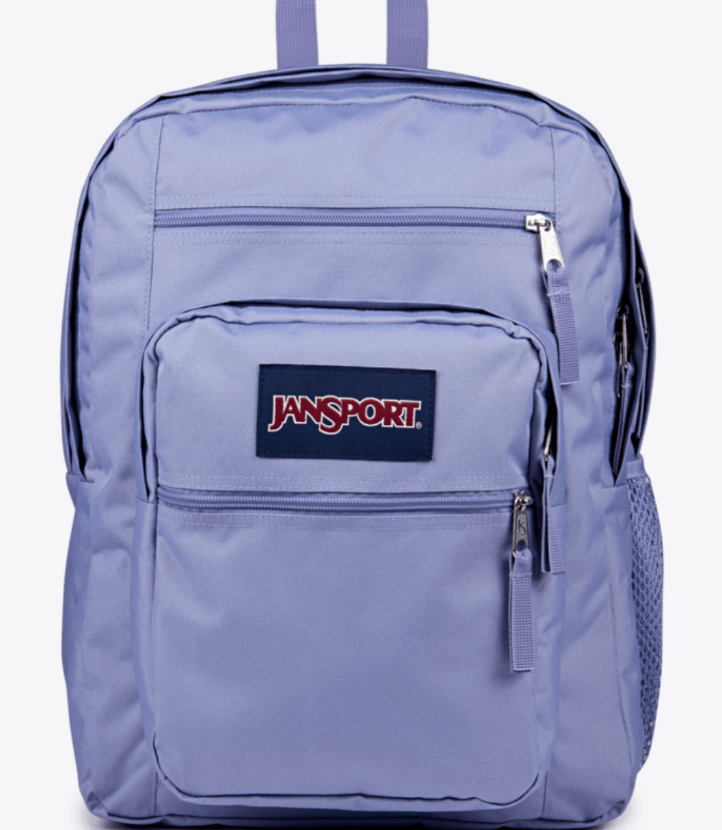 JanSport Big Student Backpack- Lavender Ash
