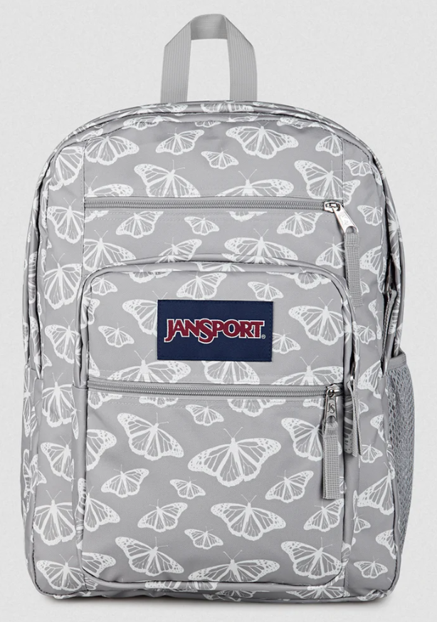 JanSport Big Student Backpack- Flutter Grey