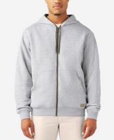 Dickies Men's Full Zipper Thermal Lined Fleece Zip Hoodie - A85X7-0H2