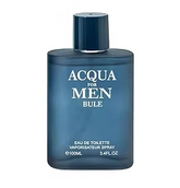 Acqua for Men Blue  Eau De Parfum 3.4oz