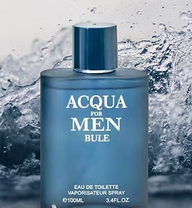 Acqua for Men Blue  Eau De Parfum 3.4oz