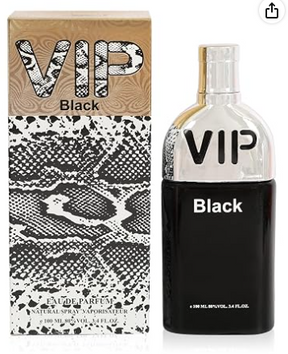 VIP Black Men's  Eau De Parfum 3.4oz
