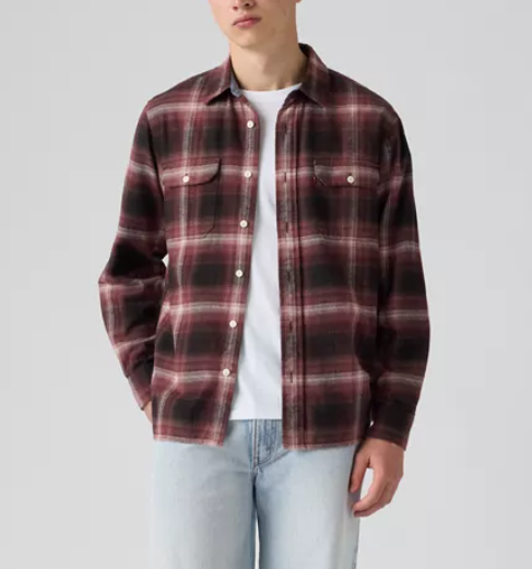 Levi's Classic Worker Jericho plaid Vinyard