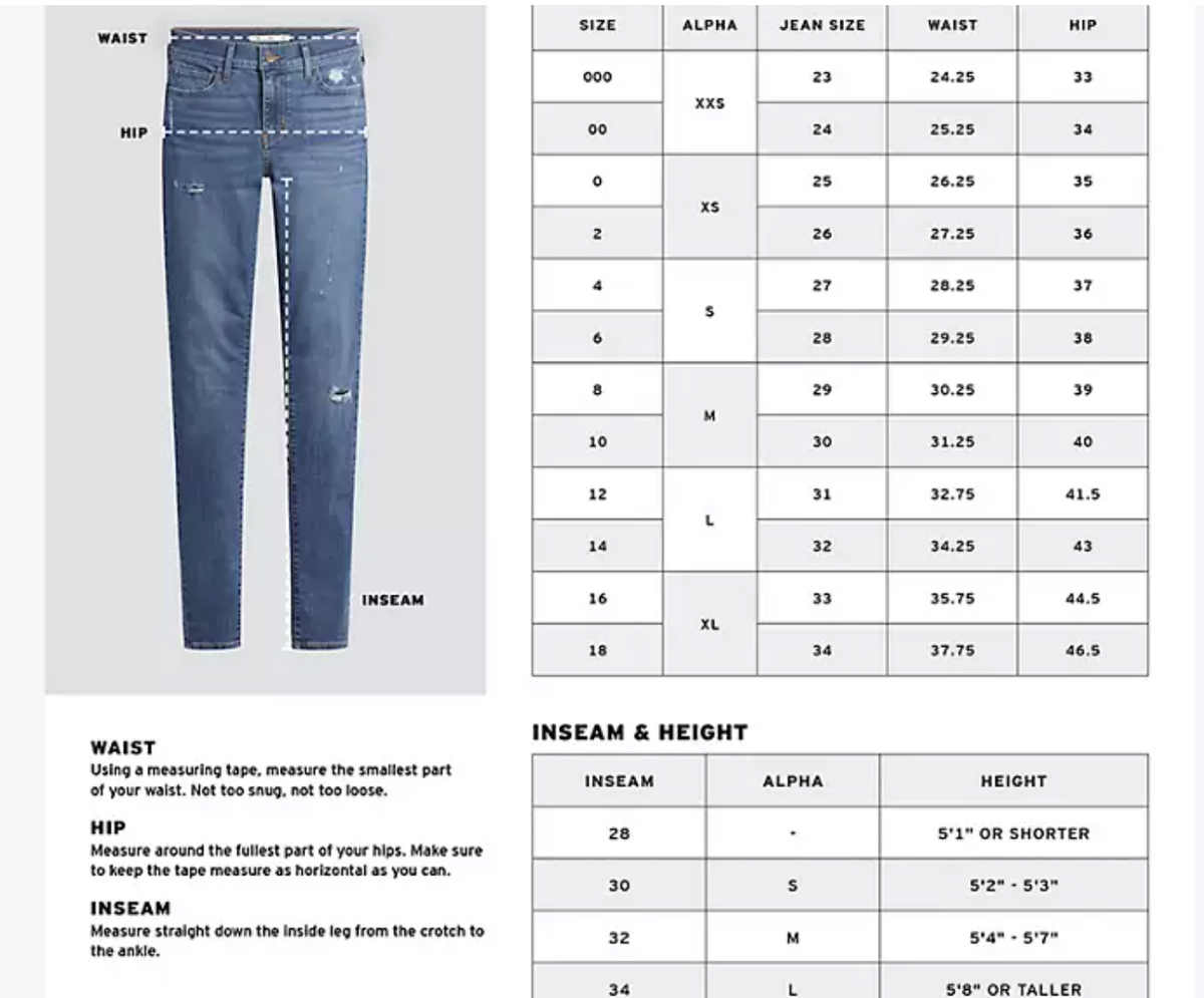 Women's Levi's 311 Shaping Skinny 196260557